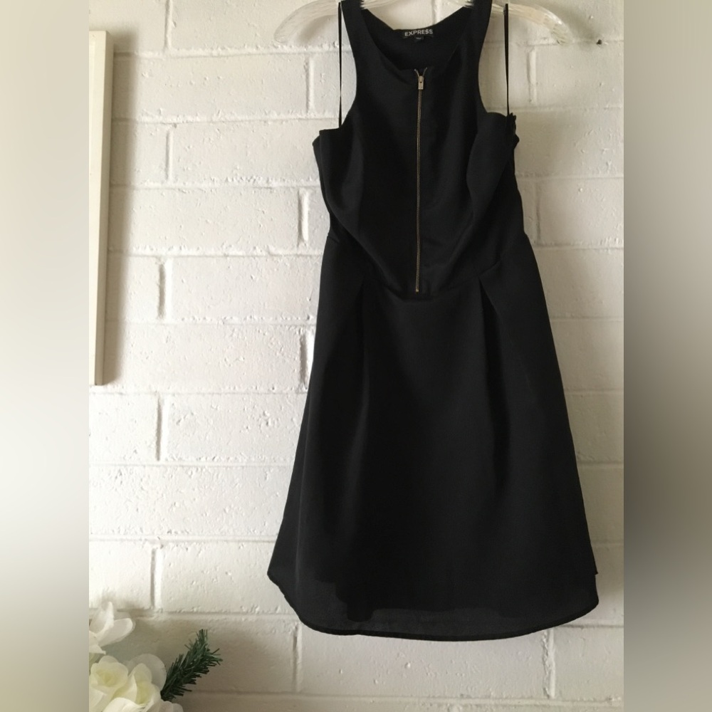 Express Black Sleeveless Dress - Picture 7 of 12